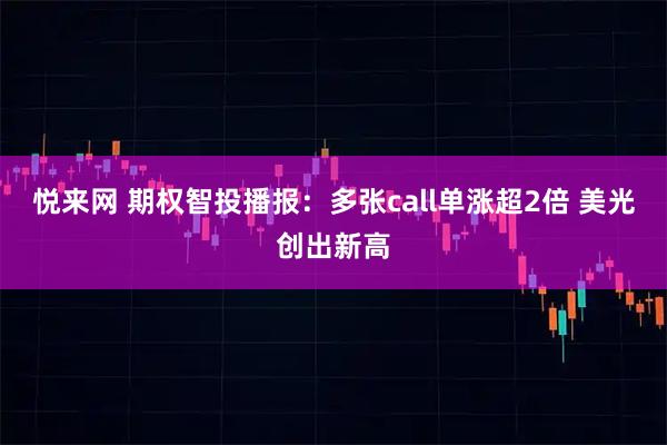 悦来网 期权智投播报：多张call单涨超2倍 美光创出新高